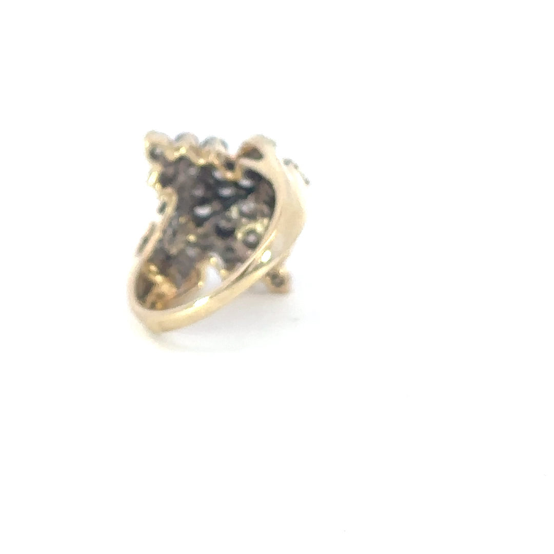 Cluster Style Ring