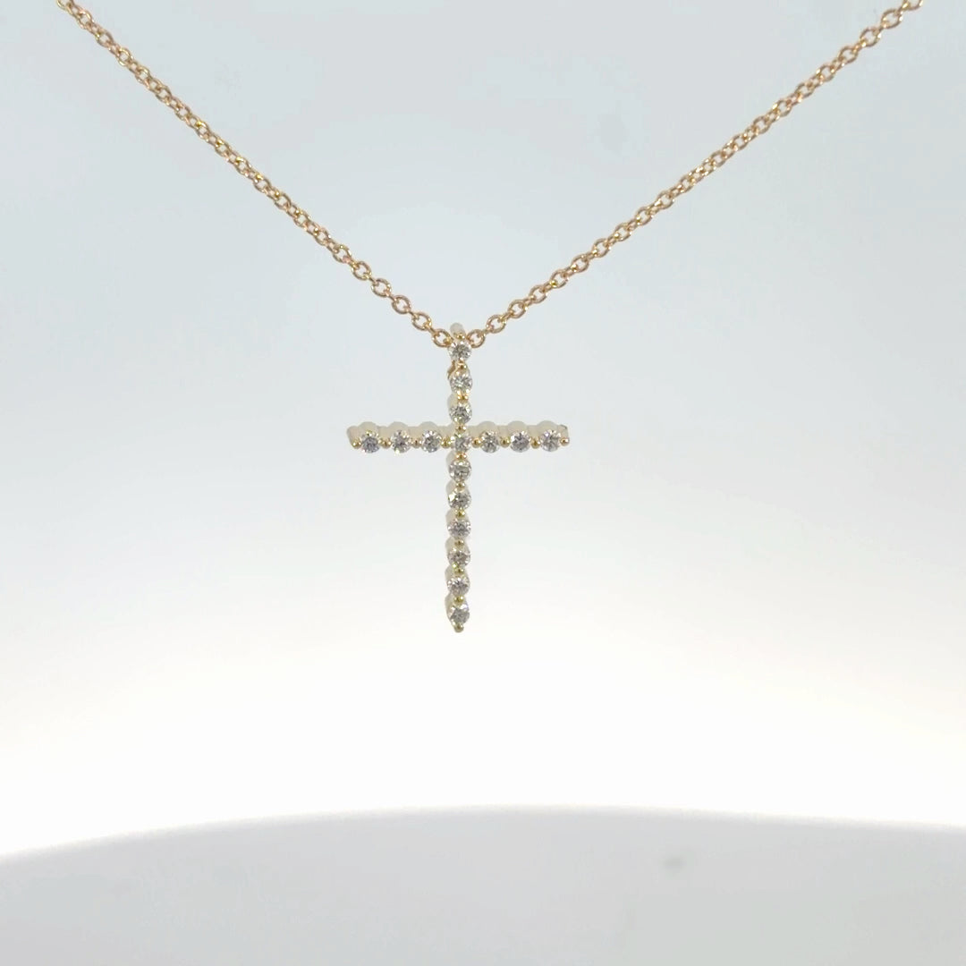 Diamond Cross Necklace