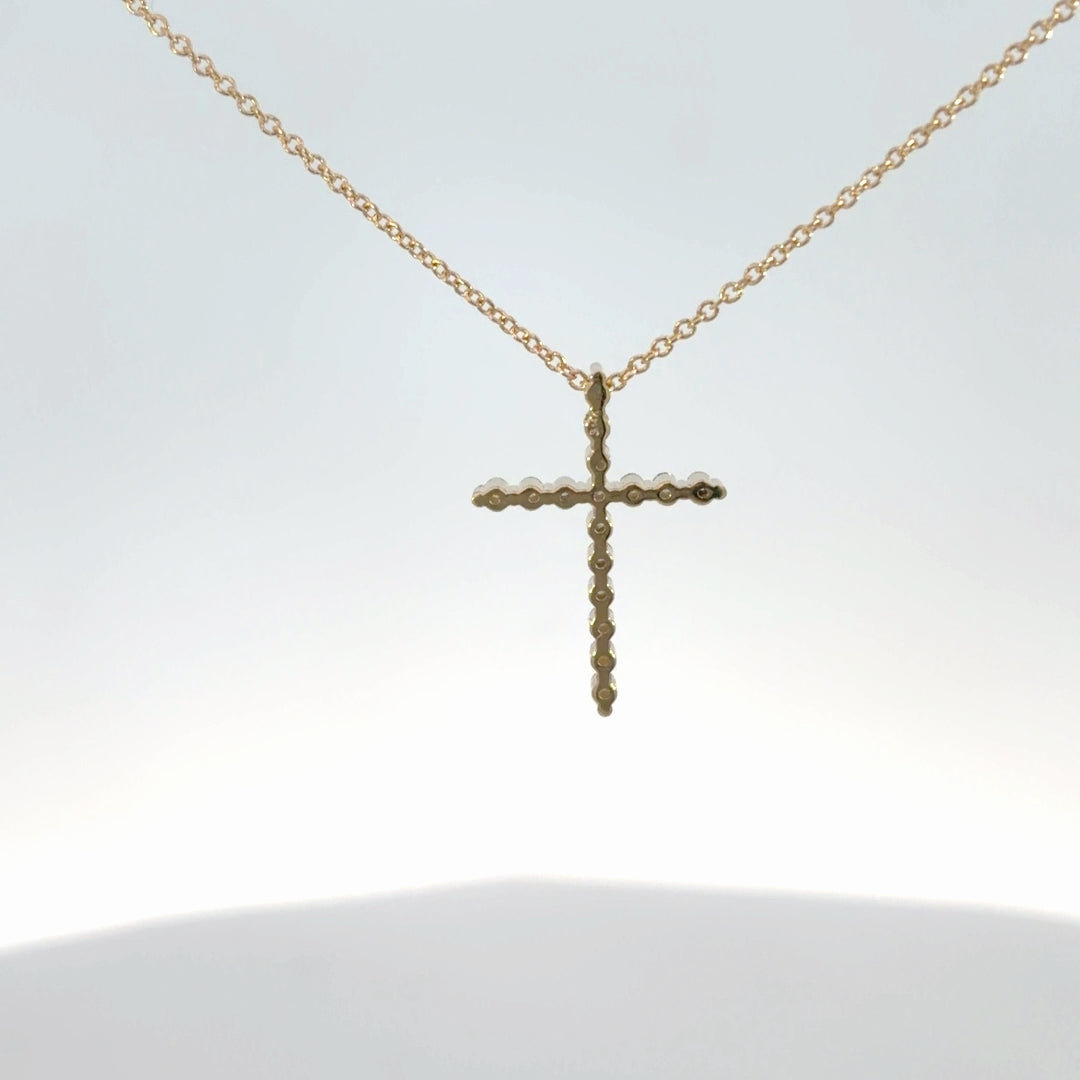 Diamond Cross Necklace