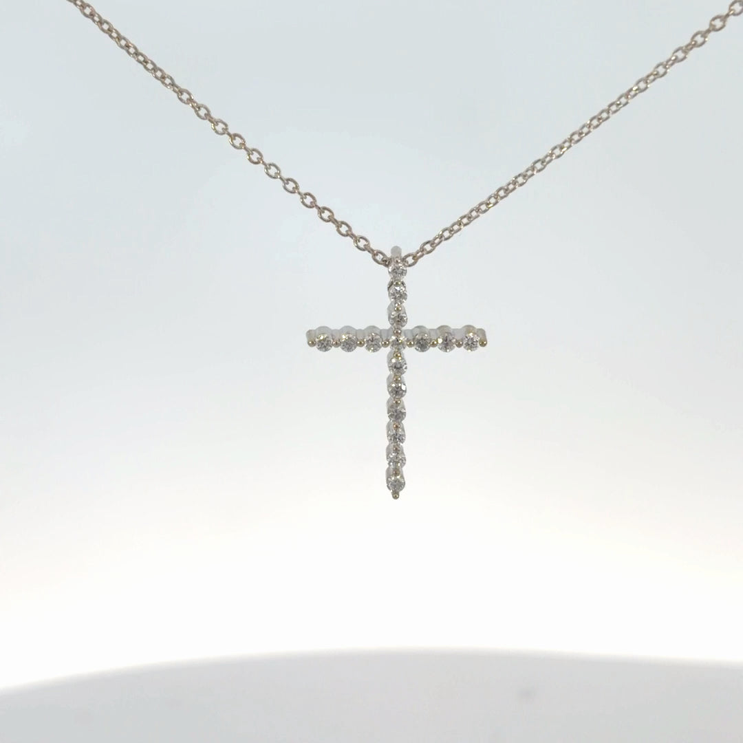 Diamond Cross Necklace