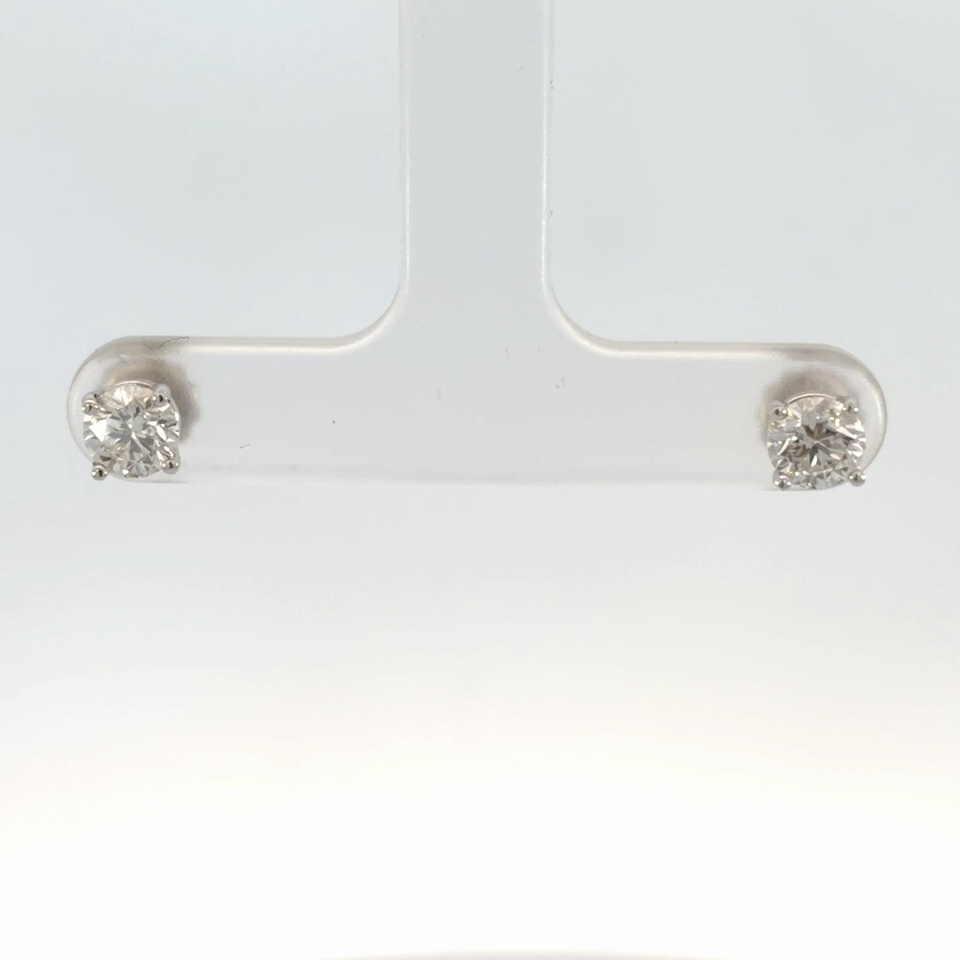 Diamond Stud Earrings