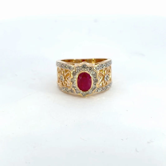 Motif Style Ring