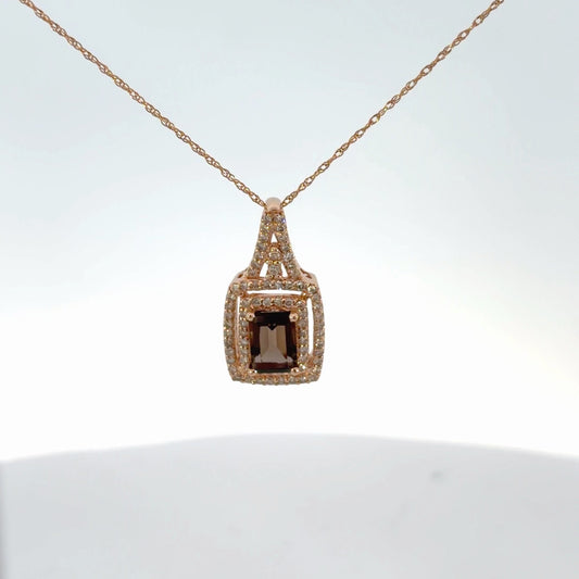 Smoky Quartz Necklace