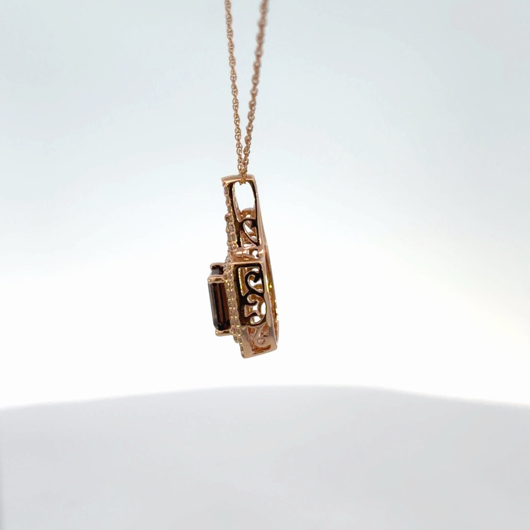 Smoky Quartz Necklace