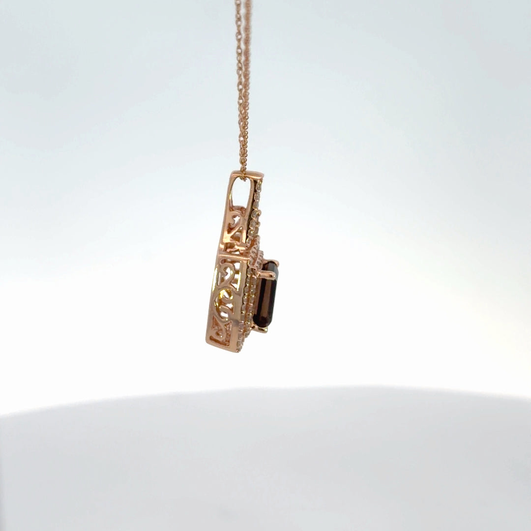 Smoky Quartz Necklace