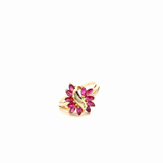 Ladies Ruby Fashion Ring