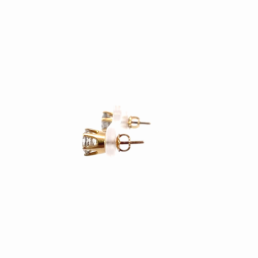 Diamond Stud Earrings