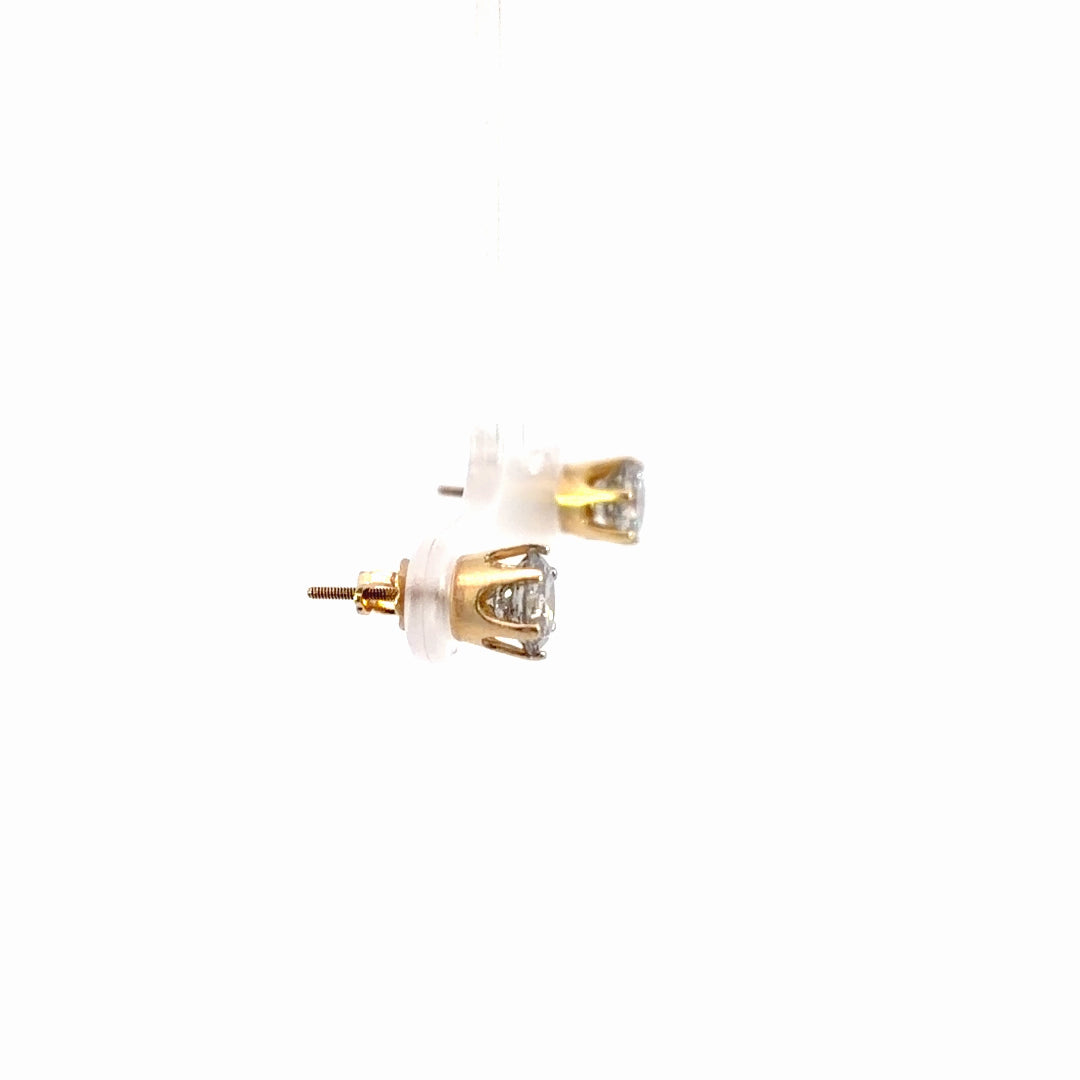 Diamond Stud Earrings