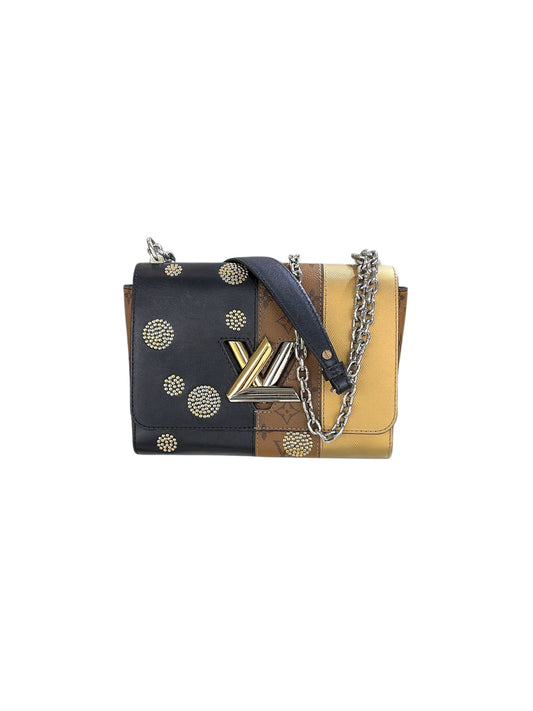 LV Twist Handbag Limited Edition Studded Reverse Monogram