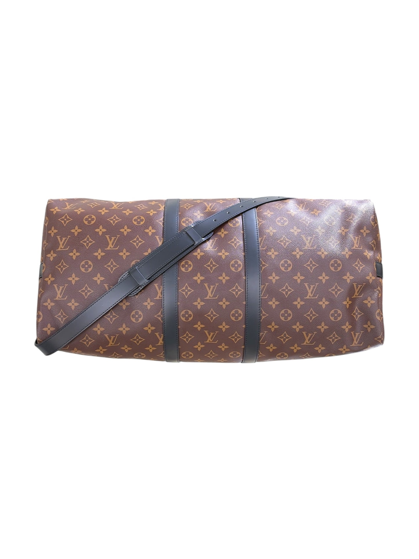 LV Monogram Macassar Keepall 55 Bandouliere