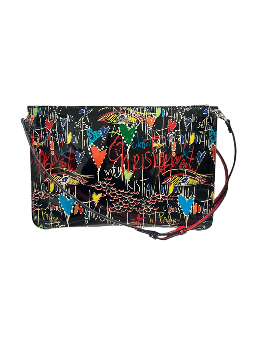 Loubiclutch Graffiti Clutch