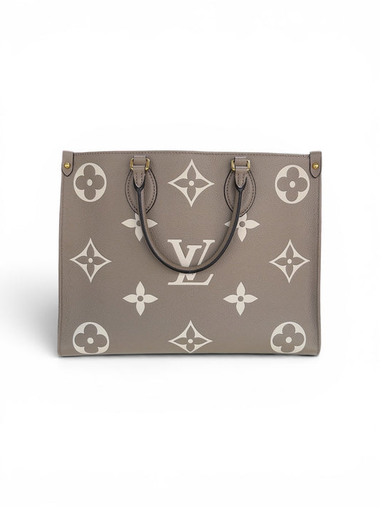 LV OnTheGo Turtle Dove & Creme MM