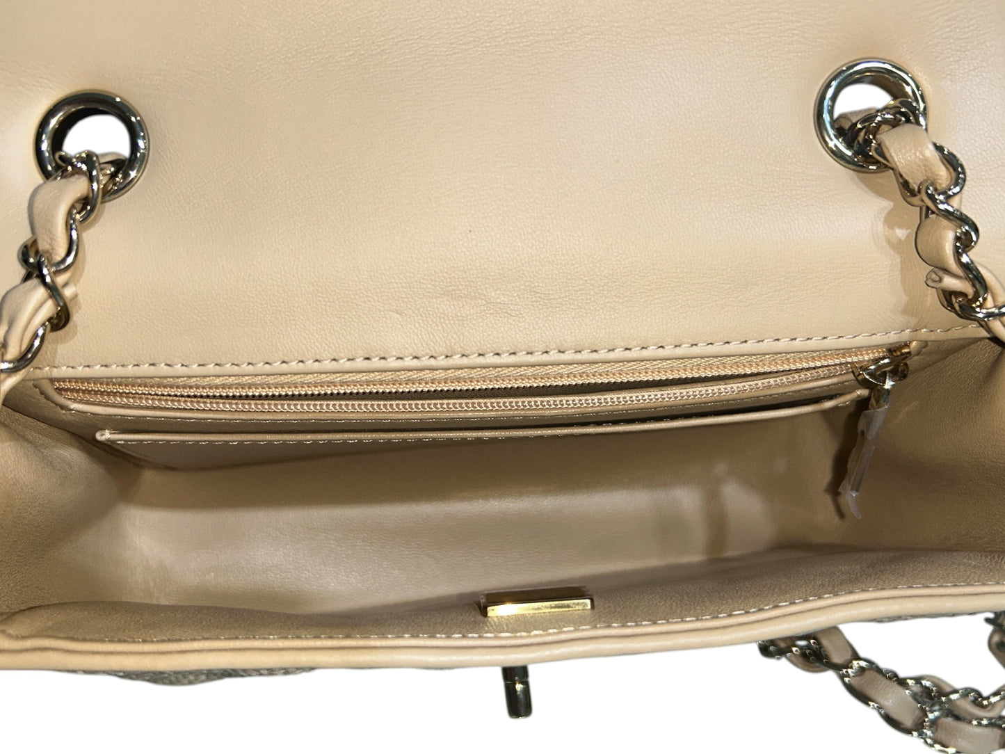 CC Mini Rectangular Flap Raffia
