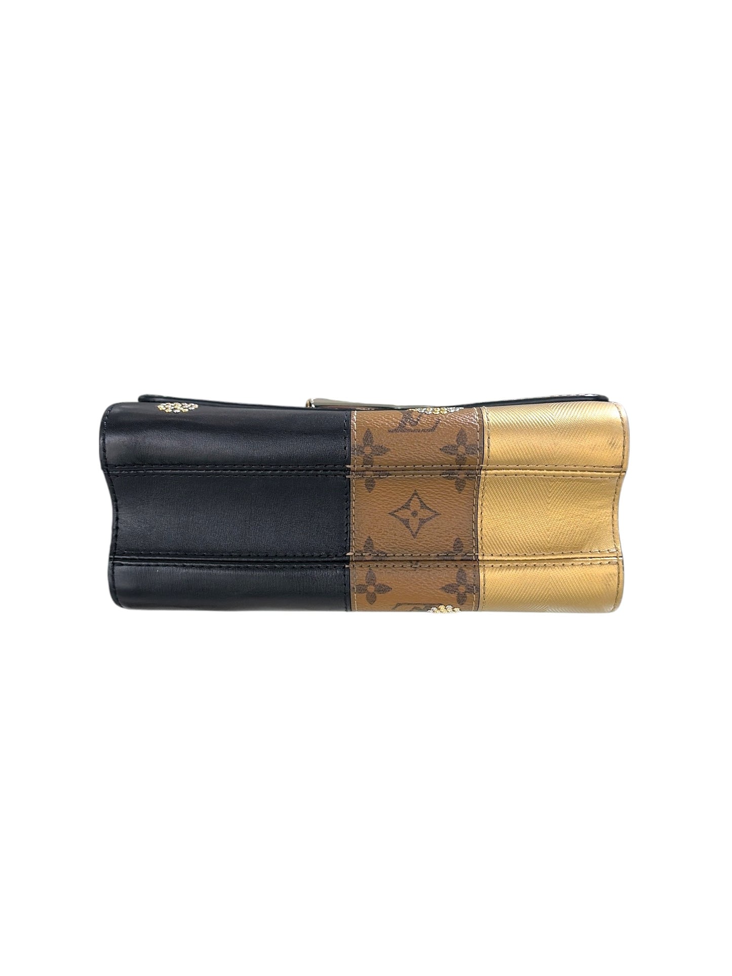 LV Twist Handbag Limited Edition Studded Reverse Monogram