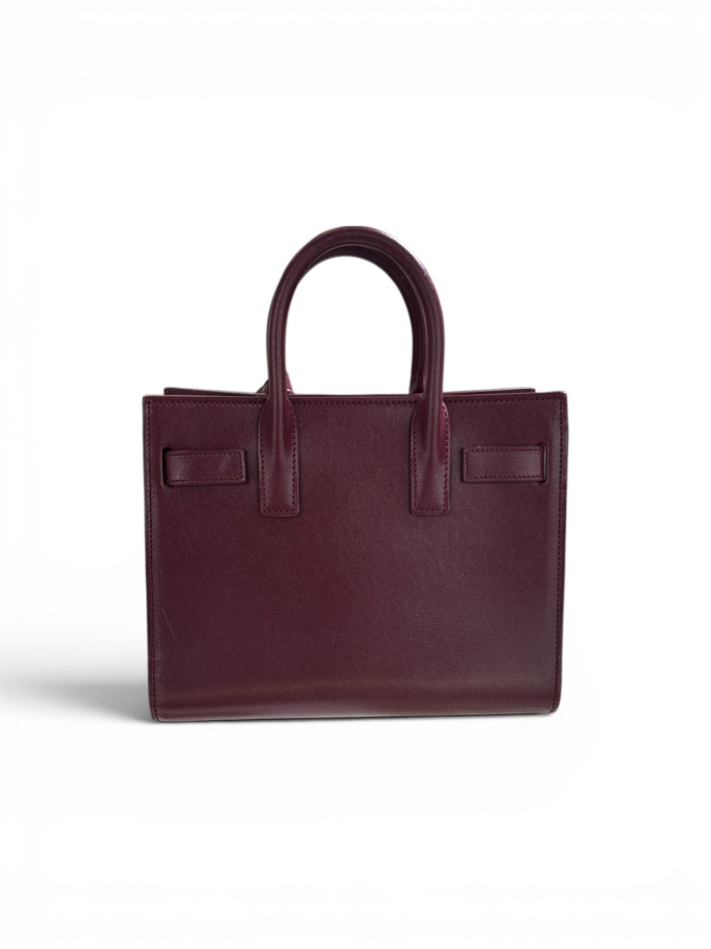 YSL Sac De Jour Nano Maroon