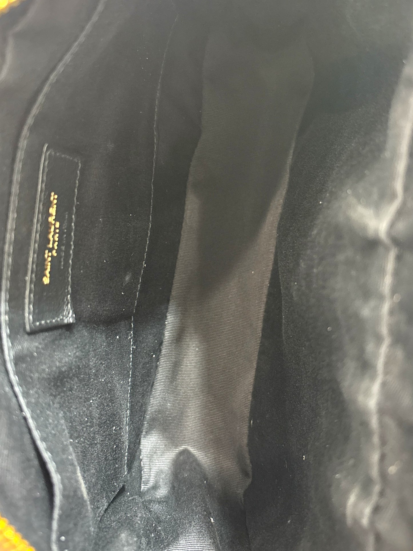 YSL Monogram Lou Camera Bag Dark Beige