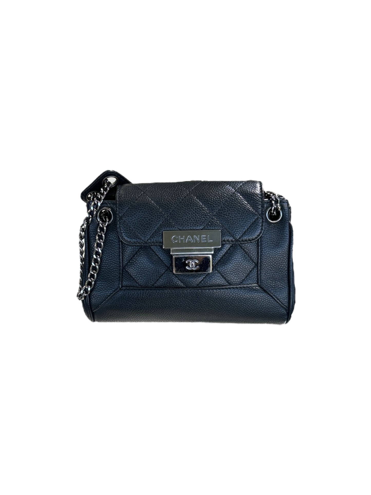 Caviar Quilted Small Double Flap