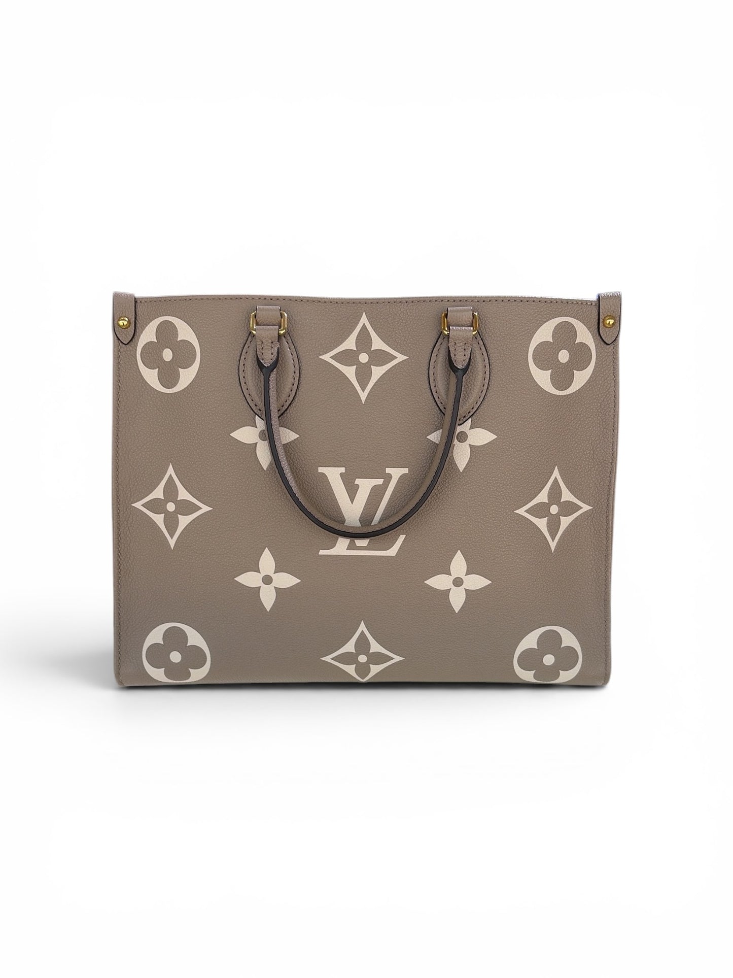 LV OnTheGo Turtle Dove & Creme MM