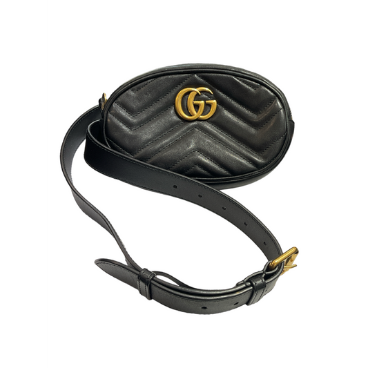 Gucci Matelasse GG Marmont Belt Bag