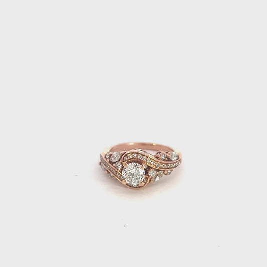 Rose Gold Diamond Ring