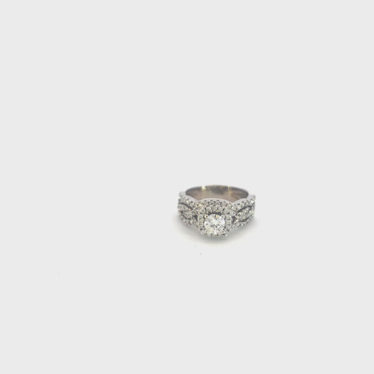 White Gold Diamond Ring