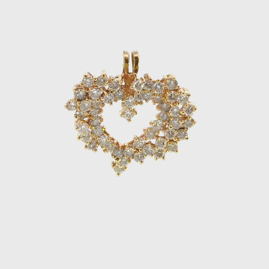 Diamond Heart Pendant