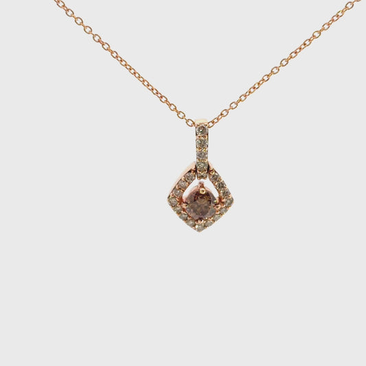 Chocolate Diamond Necklace