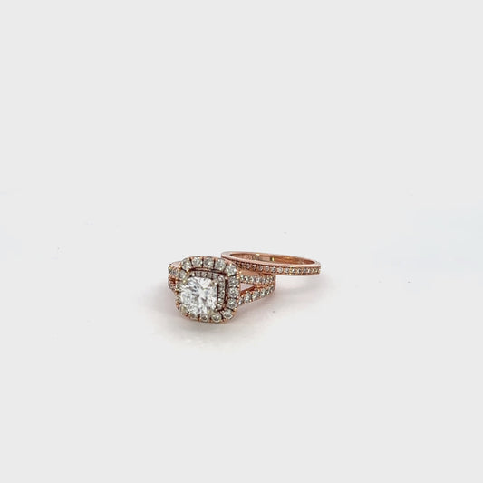 Rose Gold Diamond Ring