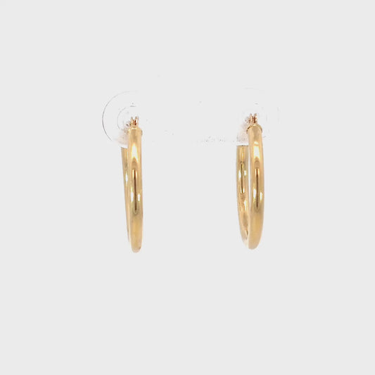 Gold Earring Hoops