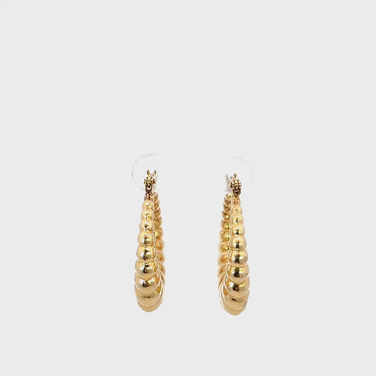 Gold Hoop Earrings