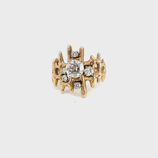 Ladies Cluster Ring