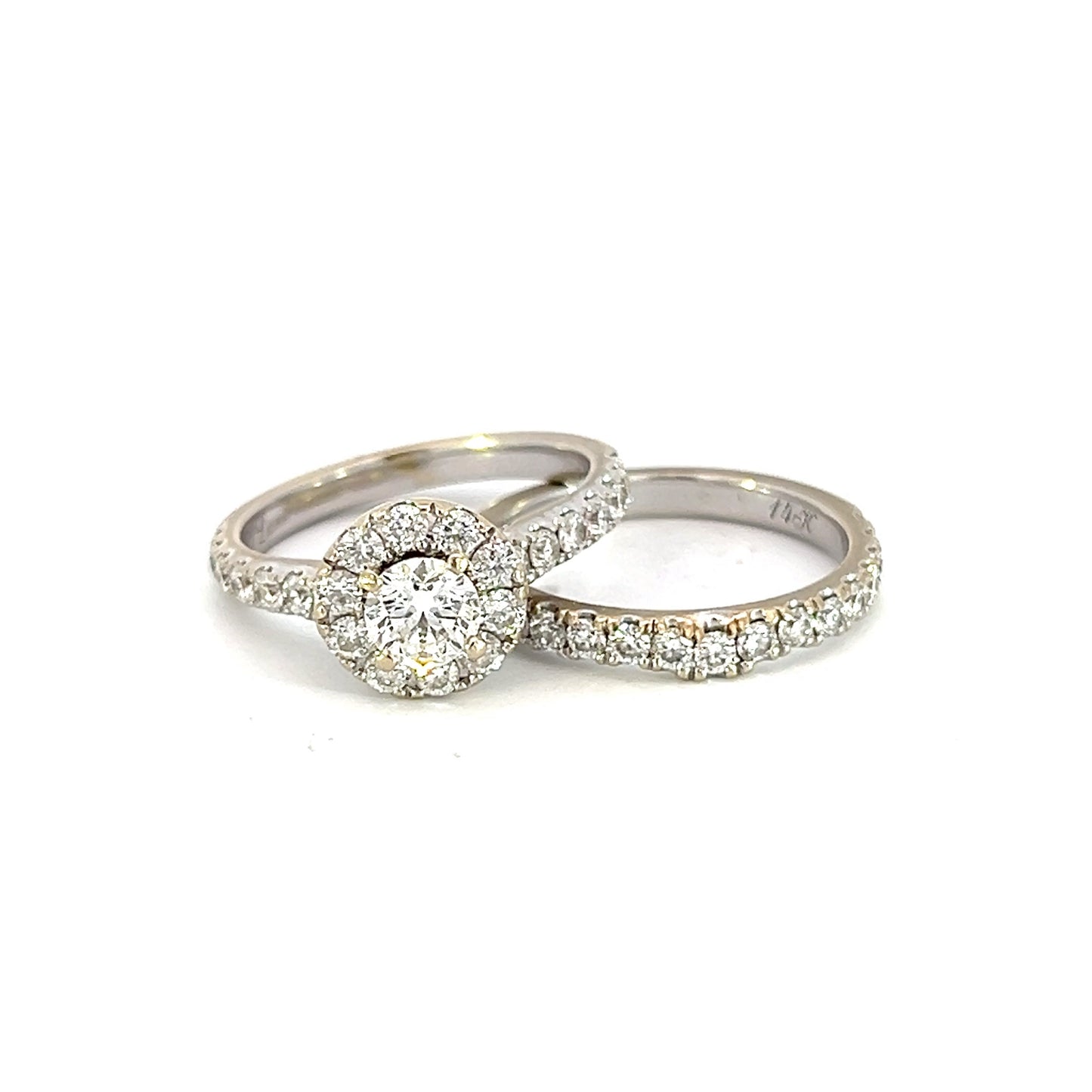 Neil Lane Halo Style Bridal Ring Set