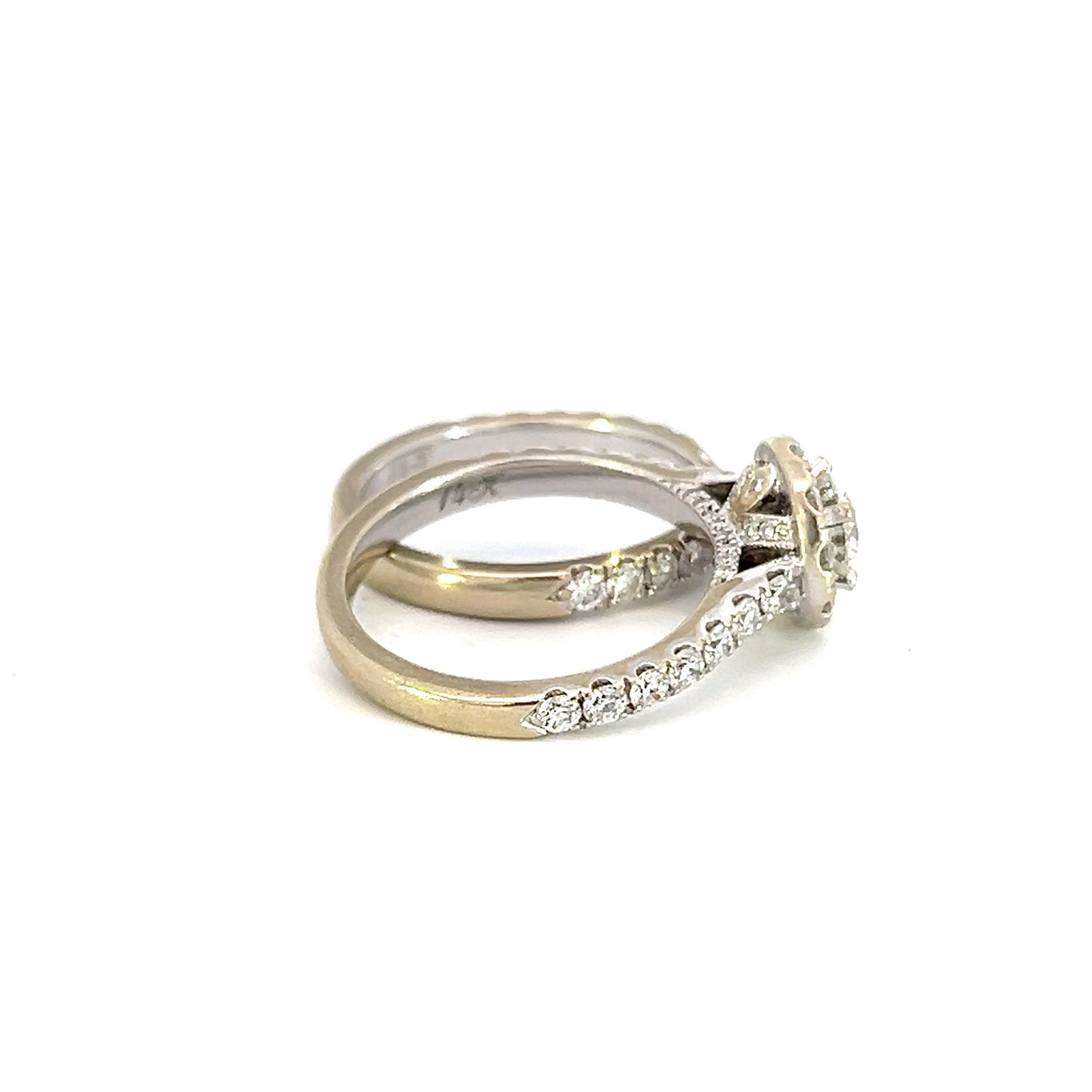 Neil Lane Halo Style Bridal Ring Set