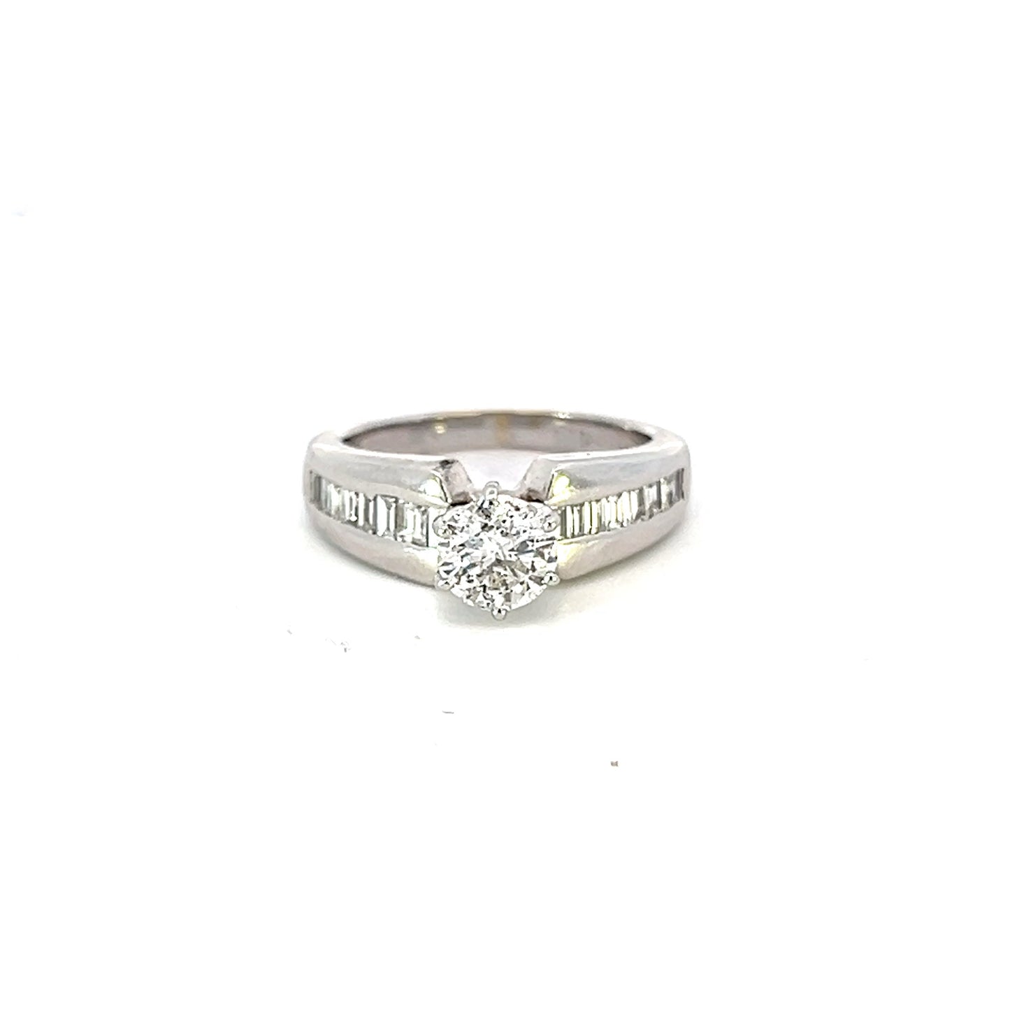 Solitaire Diamond Engagement Ring