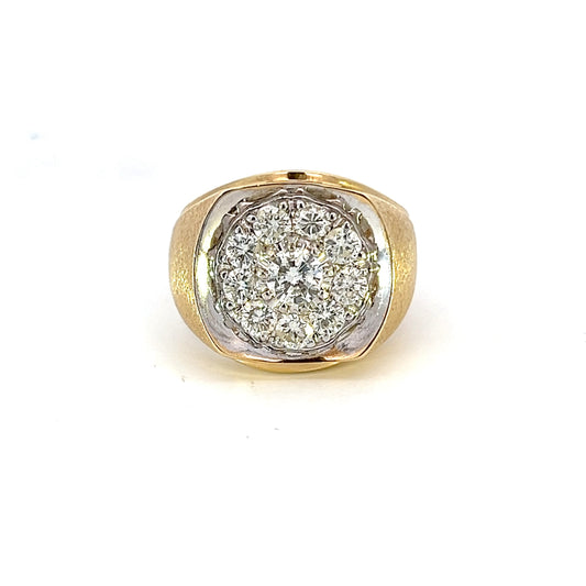 Diamond Signet Style Ring